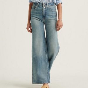 Lucky Brand Ultra High Rise Wide Leg Jean